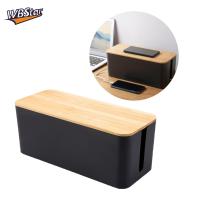 ราคา WBStar กล่องที่เก็บสายซ่อนสายไฟและโซลูชันการจัดการสายบนโต๊ะทำงานปลั๊กไฟกล่องปลั๊กไฟสำหรับทีวีบ้านตั้งโต๊ะ (24557357584)