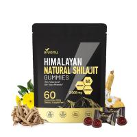 ราคา Himalayan Shilajit Energy Gummies with Ashwagandha Gokshura Stress Relief Vitality Support 60 Sugar Free Vegan Supplements (126205699673)