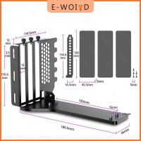 ราคา E WOITD 1เซ็ตภายนอก GPU Docking Station แนวตั้ง GPU Mount Bracket 2 3สล็อตการ์ดกราฟิกที่ยึดพวงมาลัยกับฮาร์ดแวร์ egpu Dock (25931647311)
