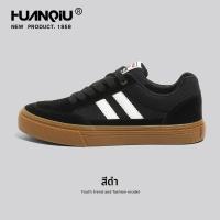 ราคา รองเท้าผ้าใบแฟชั่นสุภาพบุรุษสไตล์วินเทจ สบาย (25925400054)