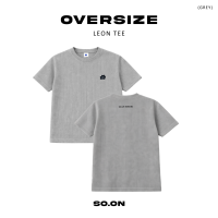 ราคา SO ON เสื้อยืดผ้าร่อง ทรง Oversize ลาย Marine Asher Leon Tee (26234573047)