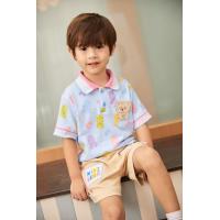 ราคา NIKI BEBE รุ่น Gummy Bear ชุดเซ็ตโปโลกางเกงขาสั้น (23045158647)