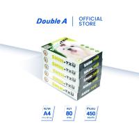 ราคา 5 รีม Shih Tzu Green กระดาษถ่ายเอกสาร หนา 80 แกรม ขนาด A4 450 แผ่น ต่อรีม (711406847)