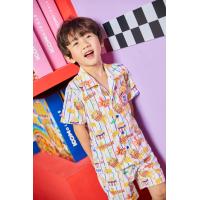 ราคา NIKI BEBE เซ็ตลูกชาย เสื้อเชิ้ตแขนสั้น กางเกงขาสั้น Oh My Popcorn and Cheese Collection (21831564771)