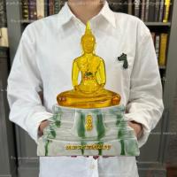 ราคา พระบูชาหลวงพ่อโสธร พระพุทธรูปตั้งบูชาขนาดหน้าตัก5นิ้ว ฐานหินอ่อนลายหยกสีมงคลประจำวันเกิด ภายในบรรจุพระแก้วมรกต ผ่านพิธีปลุกเสกแล้ว (16187055816)