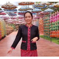 ราคา เสื้อภู ไท แขนยาวหญิง ชายตรงมีกระเป๋า (24938981551)