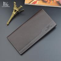 ราคา LouisWill กระเป๋าสตางค์ทรงยาวสำหรับผู้ชายกระเป๋าสตางค์ทรงยาวแบบยาวแฟชั่นสำหรับหนัง PU ยาวกระเป๋าสตางค์ธุรกิจกระเป๋าสตางค์หนังนิ่มบางพิเศษกระเป๋าเดินทางผู้ที่ใส่บัตรใส่บัตรประชาชน Pouch Koin (252267771