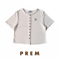 ราคา PREM เสื้อลิลลี่ เนื้อผ้าไหมพรม ยืดหยุ่น แต่งลูกไม้ 556 (126467178054)