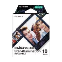 ราคา Fujifilm Instax Square Film Black Rainbow White Marble Star illumination for Fuji Instax SQ1 SQ10 SQ6 SQ20 Camera SP 3 Pinter Lomography Lomo Instant Square Camera (15580670752)