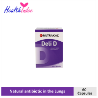 ราคา NUTRAKAL Deli D 60 Capsules วิตามินดี 3 1000 IU เสริมการใช้แคลเซียมและฟอสฟอรัส (2722408571)
