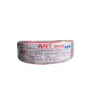 ราคา ANT สายไฟอ่อน สายไฟ VFF ขนาด2x0 5 2x1 2x1 5 2x2 5 สายไฟDC สายไฟอ่อน ฉีกได้ สายไฟ Speaking wire สายทองแดงแท้ (24269080657)