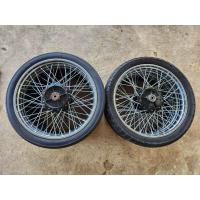 ราคา ล้อมือสองพ่วงข้างมอเตอร์ไซต์ ขอบ17คละรุ่น ขึ้นซี่ใหม่ พร้อมยาง (26160434199)