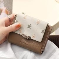 ราคา BAORUIFU กระเป๋าสตางค์พิมพ์ลายดอกไม้ แบบสั้น มีหลายฟังก์ชัน (25085571049)