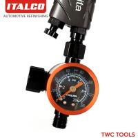 ราคา ITALCO ตัวตั้งลม MODEL ONE ปรับแรงดันลม สำหรับกาพ่นสี เกจวัดลม วัดความดันอากาศ (24661811378)
