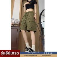 ราคา กางเกงขาสั้นทำงานสีเขียวทหารสำหรับผู้ชาย (126424137808)