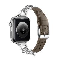 ราคา สายนาฬิกา Herms แบบโซ่ห่วงเดี่ยว รุ่นแท้ ปี หนัง สำหรับ Apple Watch8 iwatchSE สายสแตนเลส (24966782090)