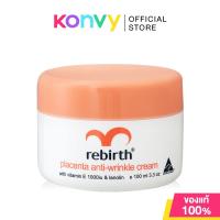 ราคา ครีมรกแกะ รีเบิร์ท Rebirth Placenta Anti Wrinkle Cream With Vitamin E 1000iu amp Lanolin 100ml เหมาะสำหรับผิวแห้ง (1034104664)