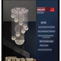 ราคา CT195A171 SOTMIA โคมระย้า โคมไฟระย้าโถงบรรได Chandelier แชนเดอเรียยาว (21155251332)
