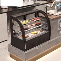 ราคา โค้ดส่งฟรี ตู้โชว์เค้กแช่เย็น 2ขนาด ตู้แช่ของร้านกาแฟ ตู้โชว์เบเกอรี่ ตู้โชว์ขนมแช่เย็น ตู้แช่ผลไม้สด ตู้แช่ขนม (25352259554)