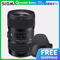 ราคา Sigma เลนสซกมา A 18 35 มม F1 8 DC HSM ของแทสำหรบกลองแคนนอน พรอมซล ของแทจากศนย (126619249142)