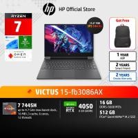 ราคา HP Victus 15 Ryzen 7 7445H RTX4050 16GB 512GB FHD IPS 144 Hz 2Yrs 15 fb3086AX โน๊ตบุ๊ค Gaming (24961599007)