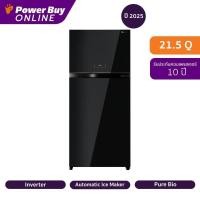 ราคา Toshiba ตู้เย็น 2 ประตู 21 5 คิว Inverter สีดำกระจก รุ่น GR RT835WE PGTH XK (24297939376)