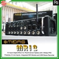 ราคา ของแท้ MIDAS MR12 MIXER Digital มิกเซอร์ ดิจิตอล รุ่น MR 12 มิกซ์ MR 12 12 แชลแนล DIGITAL MIXER 12 Channel ไมดาส รับประกัน 1 ปี พีเอ ซาวด์ เซนเตอร์ PA SOUND CENTER (19534241857)