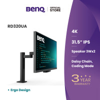 ราคา BenQ RD320UA IPS 31 5นิ้ว 4K Flexible Arm Programming Monitor Ultimate Coding Experience (23812575384)