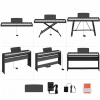 ราคา Yamaha เปียโนดิจิตอลสำหรับพกพา 88 คีย์ Yamaha P 145 P 48 (25974114011)