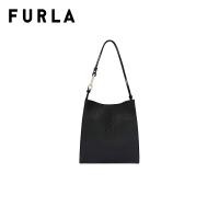 ราคา FURLA กระเป๋าถือผู้หญิง รุ่น FURLA NUVOLA MINI BUCKET BAG 20 สี NERO (22127935525)