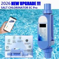ราคา Top Sell NexPool EC8 EC12 EC16 EC20 Saltwater Salt Chlorine 16g h Swimming Pool Saltwater Chlorine Generator Electrolysis Salt Chlorinator for Pool Hot Tub Spa Pool Filter Pool Purifier (24851787804)