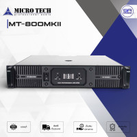 ราคา MICROTECH MT 800 MKII เพาเวอร์แอมป์ 2CH ขับ 3000W ที่ 8 ohm ขนาด 2U แอมป์ขยายเสียง Power Amp MT800 (25975683253)