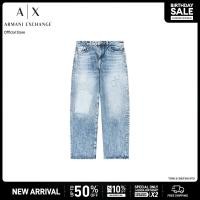 ราคา Armani Exchange กางเกงยีนส์ผู้หญิง รุ่น XW000100 AF14483 MB001 สีฟ้า (24814869162)