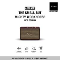 ราคา NEW COLOUR MARSHALL ACTON III BLUETOOTH BURGUNDY รับประกัน 1 ปี ส่งฟรีทั่วไทย ลำโพงบลูทูธ ลำโพง marshall ลำโพงเบสหนัก ลำโพงบ้าน (25558407605)