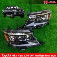 ราคา ไฟหน้าแต่ง ไฟหน้า Vigo 2005 2006 2007 2008 2009 2010 2011 ลาย Lexus มี Logo GR V2 ขายเป็นคู่ (24780607457)