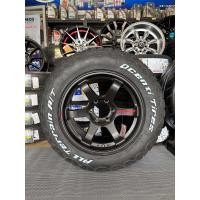 ราคา ล้อแม็ก ขอบ18 JP RACING TE37 suv สีดำด้าน Xกับยางใหม่ปี25 DCENTI AT 265 60R18 ราคาโปร1ล้อ แถมจุ๊บ ใส่ ถ่วงล้อ ยางประกัน2ปี 50000 กิโลแม็ก1 ปี (25195357739)