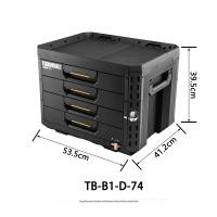 ราคา TOUGHBUILT กล่องเครื่องมือสองชั้นแบบมีล้อเลื่อน (25848344464)