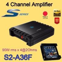 ราคา ALPINE S2 A36F Power amp 4 CH Hi Res คุณภาพสูง มาตราฐาน (24646065243)