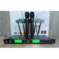 ราคา ส่งฟรี ไมค์ลอย SHURE UR4D UHF ความถี่ใหม่ อุปกรณ์ครบชุด พร้อมแร็ค สัญญาณไกล50 100เมตร Wireless microphone (832434126)