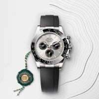 ราคา นาฬิกาข้อมือ Rolex Cosmograph Daytona Oyster 40 มม ทองคำขาว สายยาง M126519LN 0006 พร้อมส่ง (26169591703)