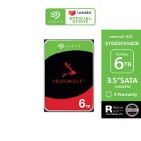 ราคา SEAGATE IronWolf NAS HDD ST6000VN001 6TB 3 5 5400RPM C 256MB SATA 6GB s ฮาร์ดดิสก์ ฟรีบริการกู้ข้อมูล (12730402372)