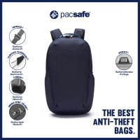 ราคา Pacsafe V 24L ACTIVE BACKPACK ANTI THEFT กระเป๋าเป้สะพายหลัง กระเป๋ากันขโมย (24651410041)