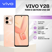 ราคา โทรศัพท์มือถือ vivo Y28 วีโว่ หน้าจอ 6 68 นิ้ว Ram 8GB Rom 256GB รับประกันศูนย์ 1 ปี (21932631050)
