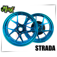 ราคา ล้อแม็กเวสป้าสปิ้น พรีมาเวร่า ลายStrada Vespa Sprint vespa primavera 125 150 ขอบ 12นิ้ว F 3 00 R 3 00 1คู่ มี6สี (126611186558)
