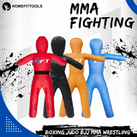 ราคา Preorder 20 30 วัน HFT หุ่นฝึกซ้อม หุ่นปล้ำ หุ่นมวยปล้ำ ขนาด 120 140cm ยูโด Judo BJJ Jiu Jitsu Training Grappling Dummy MMA Wrestling Homefittools (21470828379)