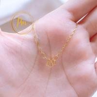 ราคา สร้อยคอทองแท้ ตะขอเอ็ม ทองคำแท้ 9k Italy 375 ลายดิสโก้ มีใบรับประกันจากทางร้าน PM (18344272094)