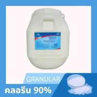 ราคา สินค้าขายดี คลอรีนเกล็ด 90 บรรจุ 50 กก GRANULAR เข้มข้น เกรดA T C C A 90 CHLORINE 50 KG GRANULAR (16600269406)