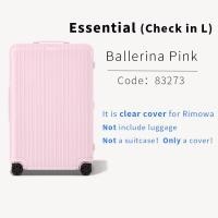 ราคา For สำหรับ Essential ฝาครอบป้องกันโปร่งใสกระเป๋าเดินทางกระเป๋าเดินทาง 21 26 30 นิ้ว Cabin Salsa Transparent Luggage Protective Cover rimowa (23769389023)