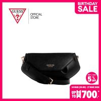 ราคา GUESS กระเป๋า รุ่น BG789820 AMORETTE FLAP CROSSBODY CROSSBODY สีดำ (25041459756)