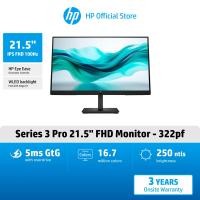 ราคา HP Monitor 21 5in 322pf FHD 1920 x 1080 IPS 100Hz Series 3 Pro จอคอมพิวเตอร์ (126461477569)
